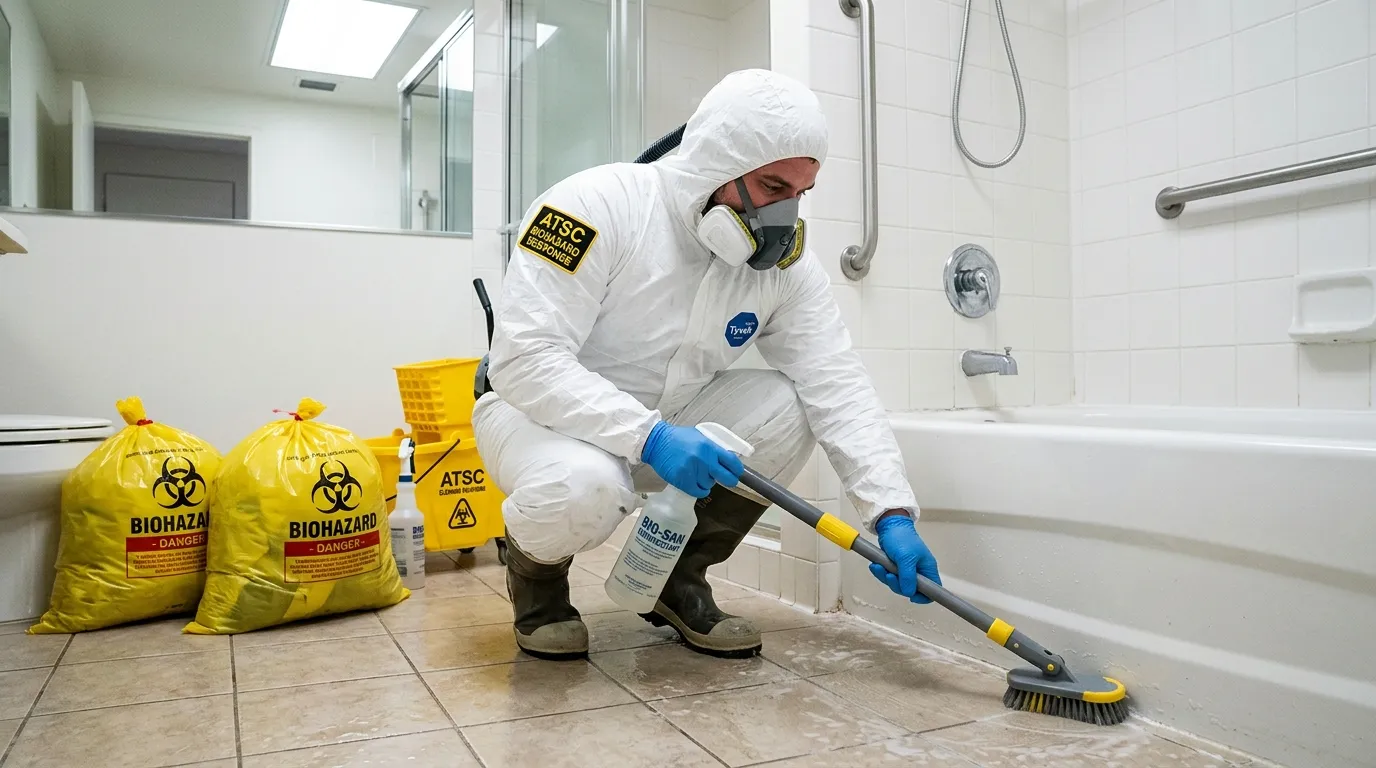 Decontamination equipment deployed for Blood Cleanup in Milpitas